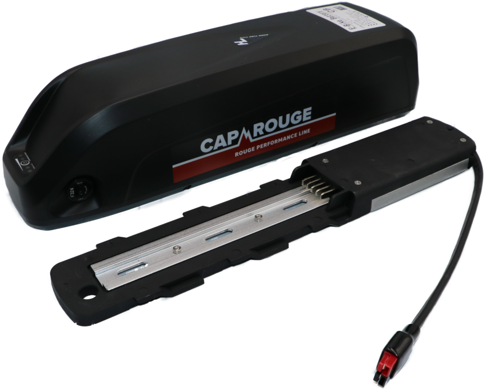 Cap Rouge 48V 14Ah / 672Wh Hailong Downtube eBike battery Sanyo Cells CPHLAY48-14