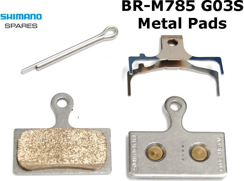 Shimano BR-M785 Metal Pad & Spring G03S