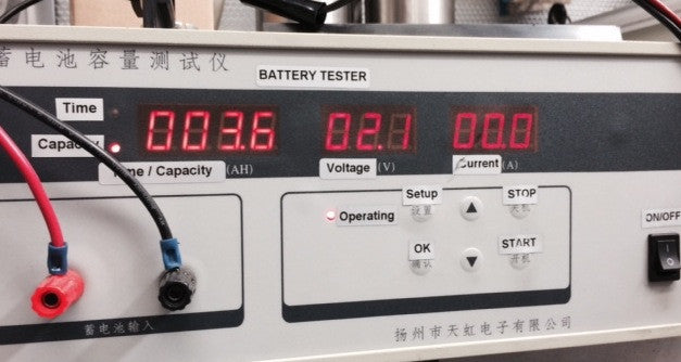 Electric Bicycle Battery Load Test