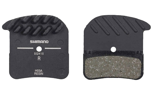 SHIMANO BR-M820 RESIN PAD & SPRING H03A w/ FIN also BR-M8020 / BR-M640