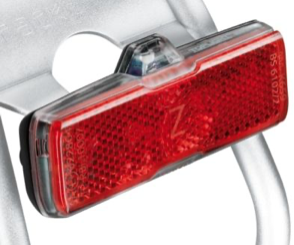 BUSCH & MULLER Dynamo REAR LED Light - TOPLIGHT Mini plus, w standlight for Rack Mounted