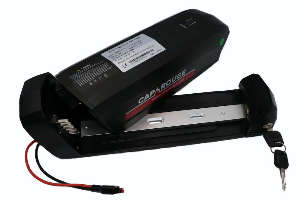 CAP ROUGE 36V 14AH SIDE ENTRY BATTERY